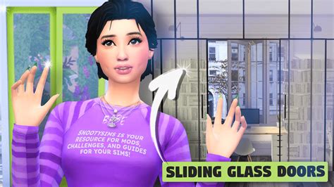 The Best CC Sliding Glass Doors For The Sims 4 SNOOTYSIMS