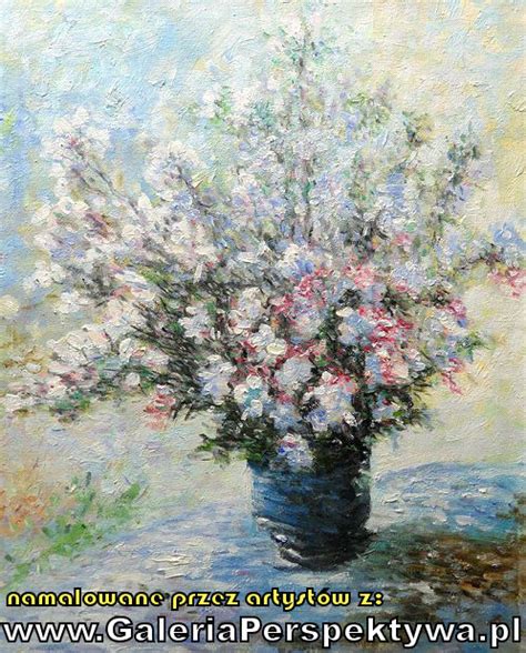 Wazon Z Kwiatami Claude Monet