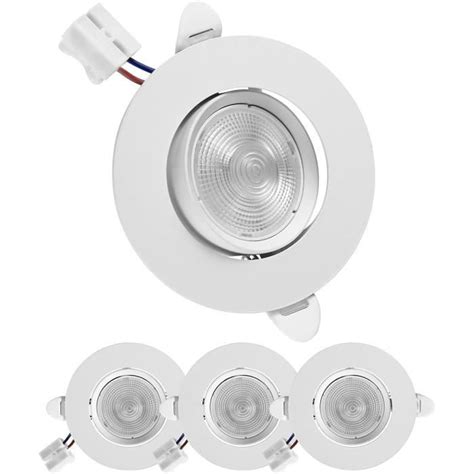 Spot Led Encastrable Blanc Froid 6000k Orientable 45° Spot Encastré