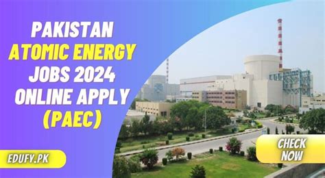 Pakistan Atomic Energy Jobs 2024 Online Apply PAEC