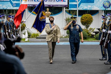 U S Secretary Of The Air Force And Top Philippine Defense Officials