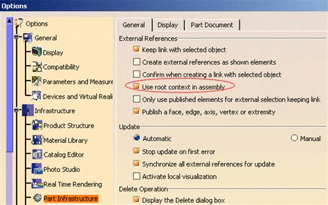 Contextual Link Rules In Catia V5 And Enovia Lca