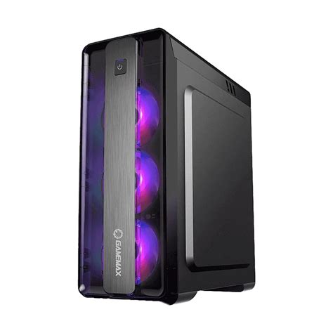 Gamemax Moonlight Frgb Bk Mid Tower Black Casing Price In Bd Ryans