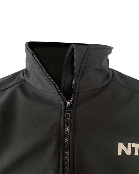 Campera Softshell Nto Sonic Black Masera Motos