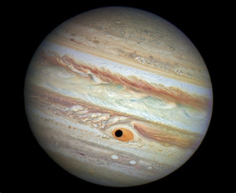 Nasa catches Jupiter looking at Hubble telescope though giant cyclop's eye | The Independent