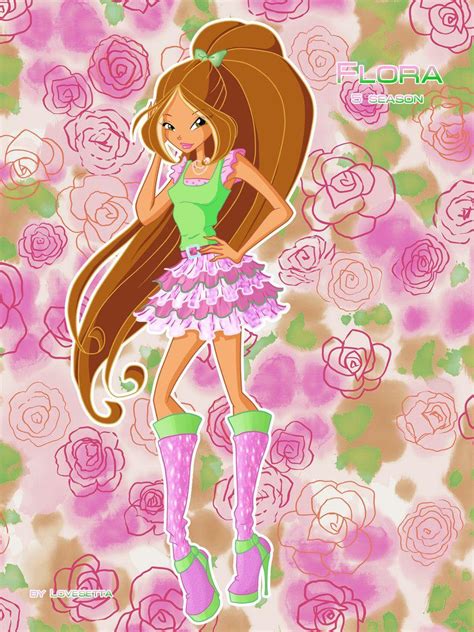 Winx Club Flora Wallpapers Wallpaper Cave