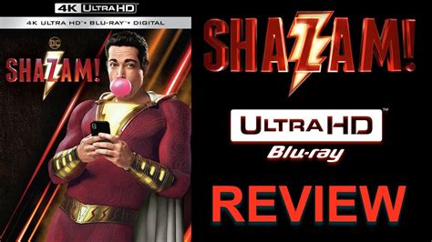 SHAZAM 4K Blu Ray Review YouTube