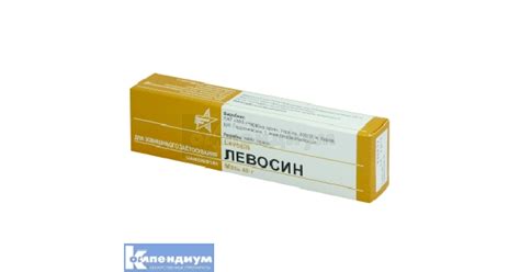 Левосин: инструкция, цена, аналоги | мазь Красная звезда | Компендиум ...
