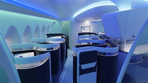 Future Passenger Airplanes Interior