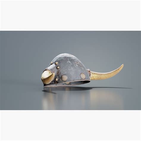Viking Horns Helmet 3d Model Download Armor On