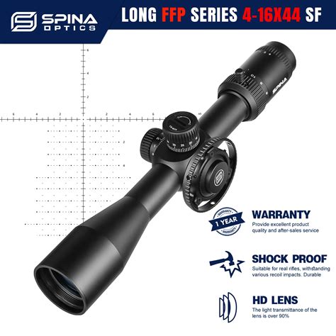 Spina Optics Hd X Ffp T Ctico Primer Plano Focal Mira Telesc Pica