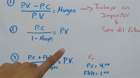 Formula Para Calcular El Precio De Venta De Un Producto En Excel