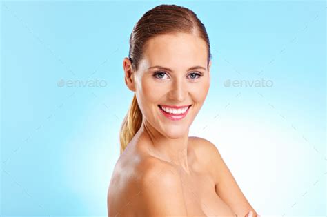 Happy Naked Woman Stock Photo By Macniak PhotoDune