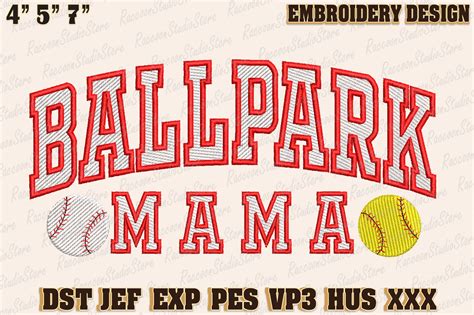 Ballpark Mama · Creative Fabrica