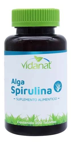 Alga Spirulina Vidanat 200 Tabletas 400mg