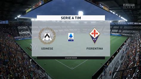 FIFA 22 UDINESE VS FIORENTINA Gameplay YouTube