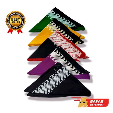 Jual Udeng Banyuwangi Banyak Motif Iket Udeng Kepala Segitiga Ikat