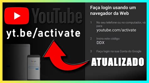 Ytbeactivate Activate Fazer Login No Youtube Pela Smart