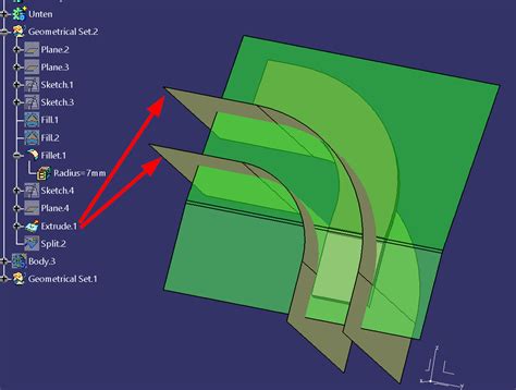 Catia Sheetmetal Design Profile Parallel Konstruieren Dassault