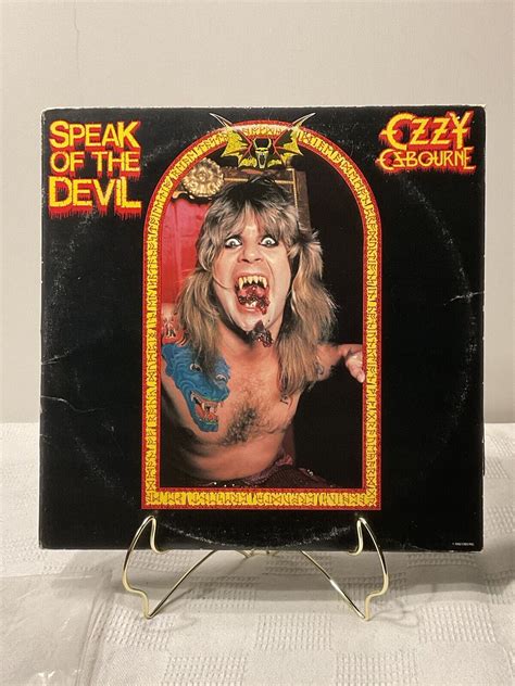 Ozzy Osbourne Speak Of The Devil Double Lp Jet Records Ebay