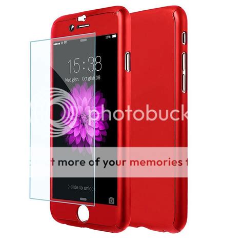 360 Hybrid Shockproof Case Cover Tempered Glass For Apple Iphone 6 6s 7 Plus 8 X Ebay