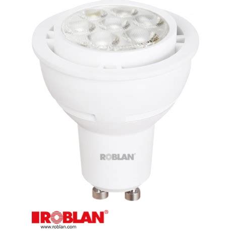 LEDSKY7F ROBLAN LED Dicroico GU10 6 5W SMD 60º Frío 4000K