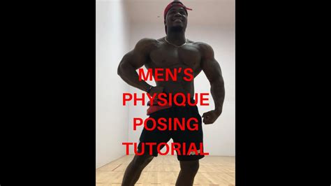 Mens Physique Posing TUTORIAL YouTube