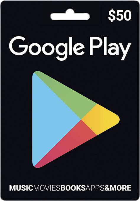 Customer Reviews Google Play 50 Gift Card GOOGLE Best Buy