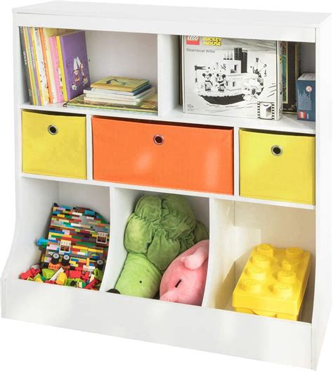 Sobuy Biblioth Que Pour Enfant Tag Re Jouets Rangement Pour Livres