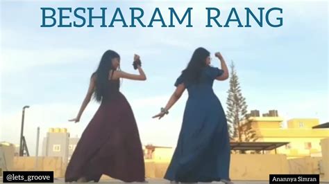 Besharam Rang Dance Cover Pathaan Youtube