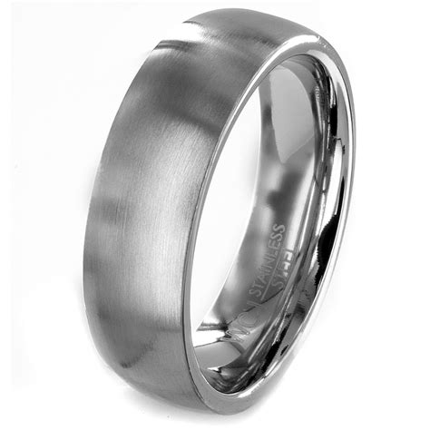 The Beauty Of Stainless Steel Wedding Rings The Fshn