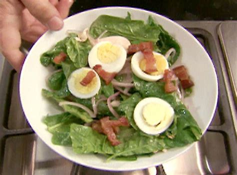 Spinach Salad With Warm Bacon Dressing Recipe Just A Pinch Recipes