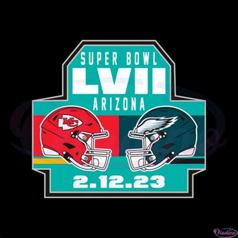 Kansas City Chiefs Vs Philadelphia Eagles Super Bowl Lvii Match Svg