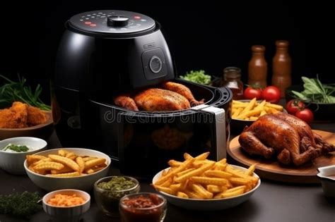 Pollo A La Parrilla Y Papas Fritas Cocinadas Por Airfryer Recetas