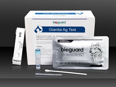 Giardia Ag Test Feline Bioguardlabs