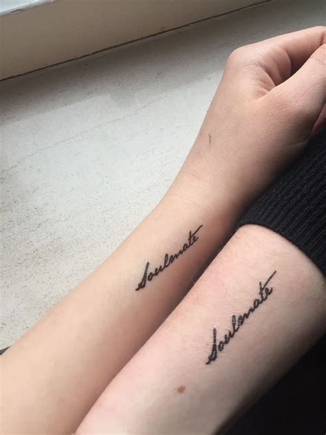 Twinning Tattoo For Best Friends