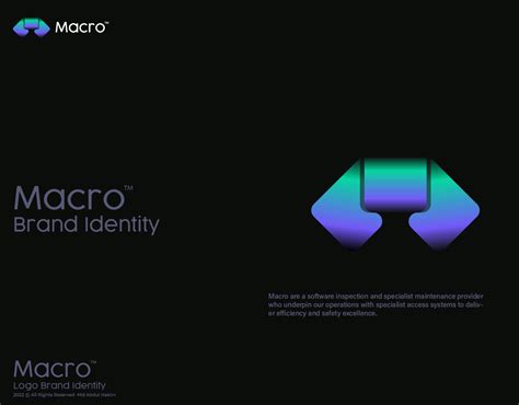 Macro Logo Brand Identity, M Letter Logo, Logo Design on Behance