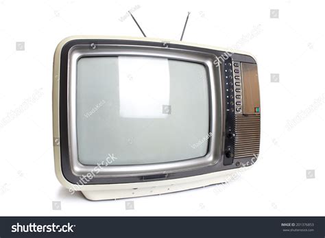 Old Tv Isolated Clipping Path Stock Photo 201376853 | Shutterstock