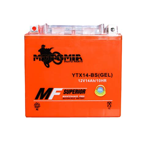 CRM Motorshop Batería YTX14 BS IGEL MOTOMIA