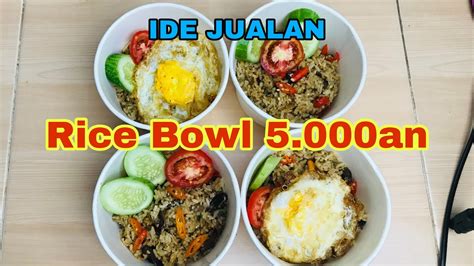 Ide Bisnis Rice Bowl Modal Minim YouTube