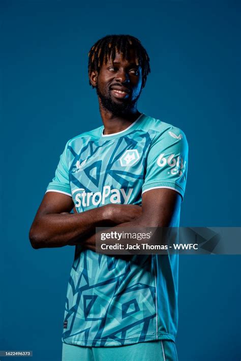 Boubacar Traore of Wolverhampton Wanderers poses for a portrait in ...