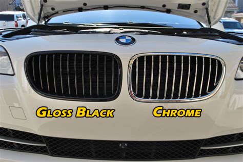 Grill Choices Chrome Matte Black Gloss Black Painted Or Carbon Fiber Bimmerfest Bmw Forums