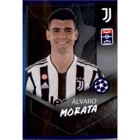 Venta Cromo de Álvaro Morata Juventus Topps Champions League 2021 22