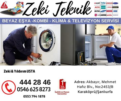 Karaköprü Beyaz Eşya Servisi Şanlıurfa Buzdolabı Tamircisi 444 28 46