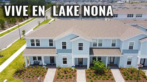 Vive En Lake Nona Nuevo Townhomes Youtube