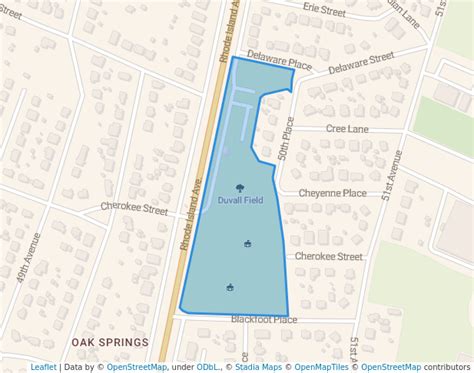 Duvall Field In College Park Map And Routes