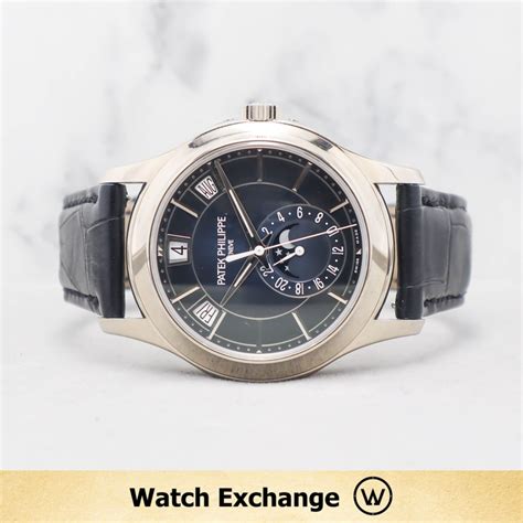 Mint Jul 2020 Patek Philippe PP Annual Calendar 5205G 013 Blue Dial