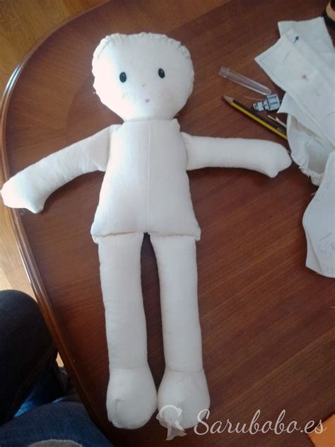 Patrón Y Diy Para Hacer Un Muñeco De Trapo A8C Felt doll patterns