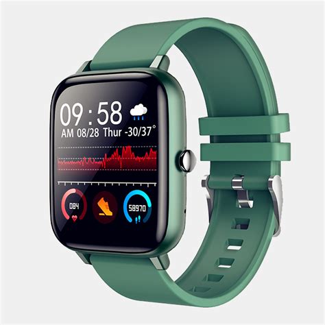 Likron P6 Smart Watch With Bluetooth Calling Heart Rate Blood