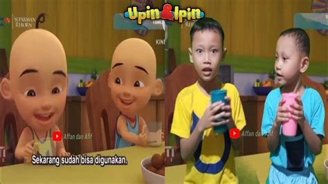 Upin Ipin Mau Minum Dari Penapis Air Kompilasi Tiru Aksi Upin Ipin